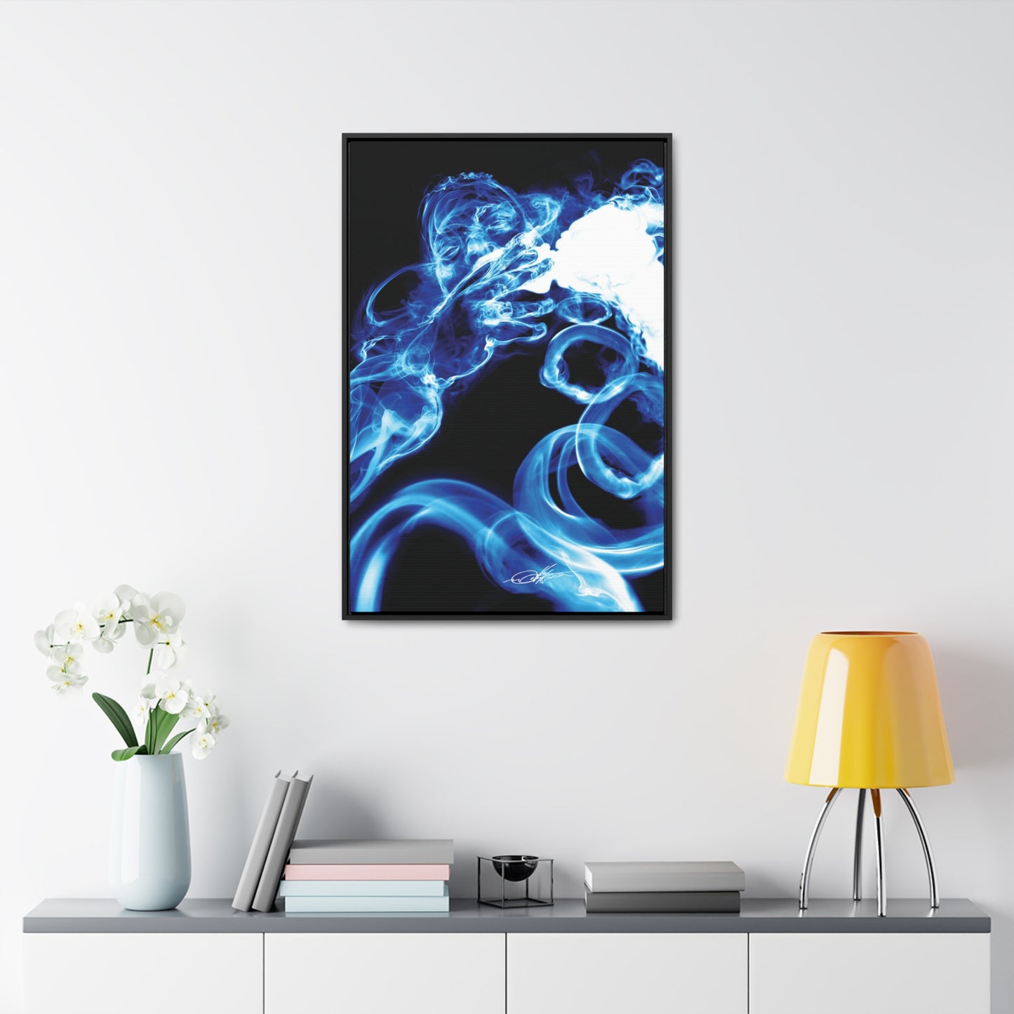 Smoking Legends BIG-1 Framed Canvas Wrap