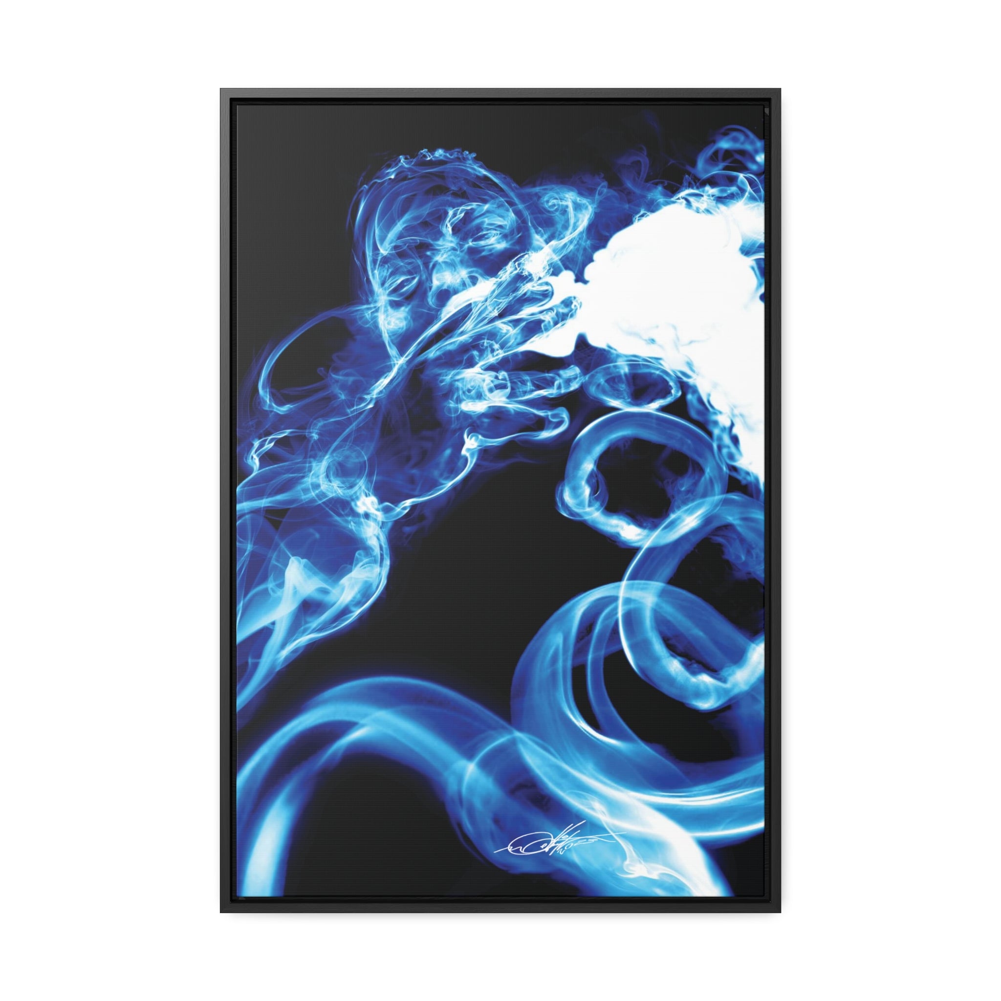 Smoking Legends BIG-1 Framed Canvas Wrap