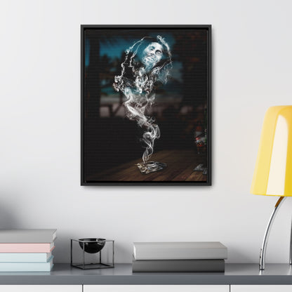 Smoking Legends Bob-1 Framed Canvas Wrap