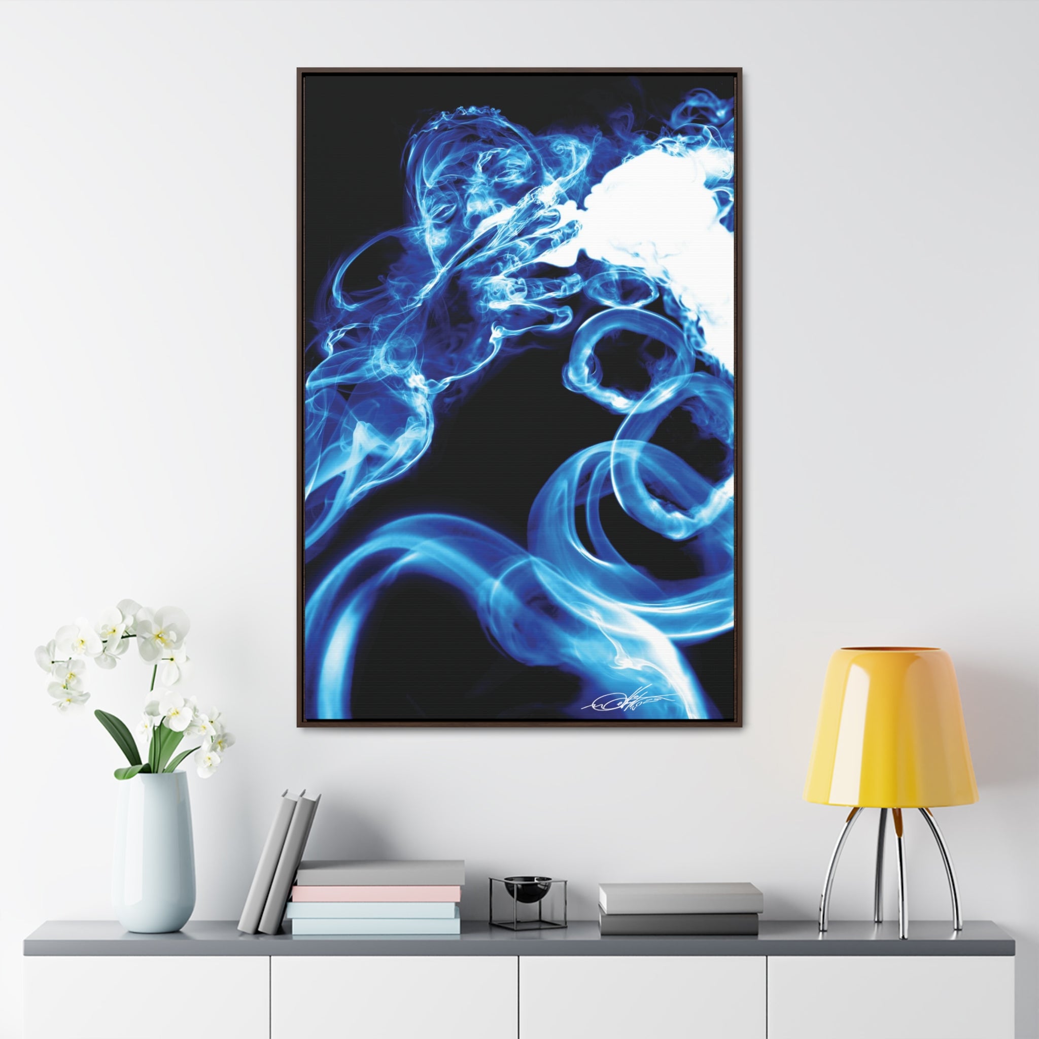 Smoking Legends BIG-1 Framed Canvas Wrap