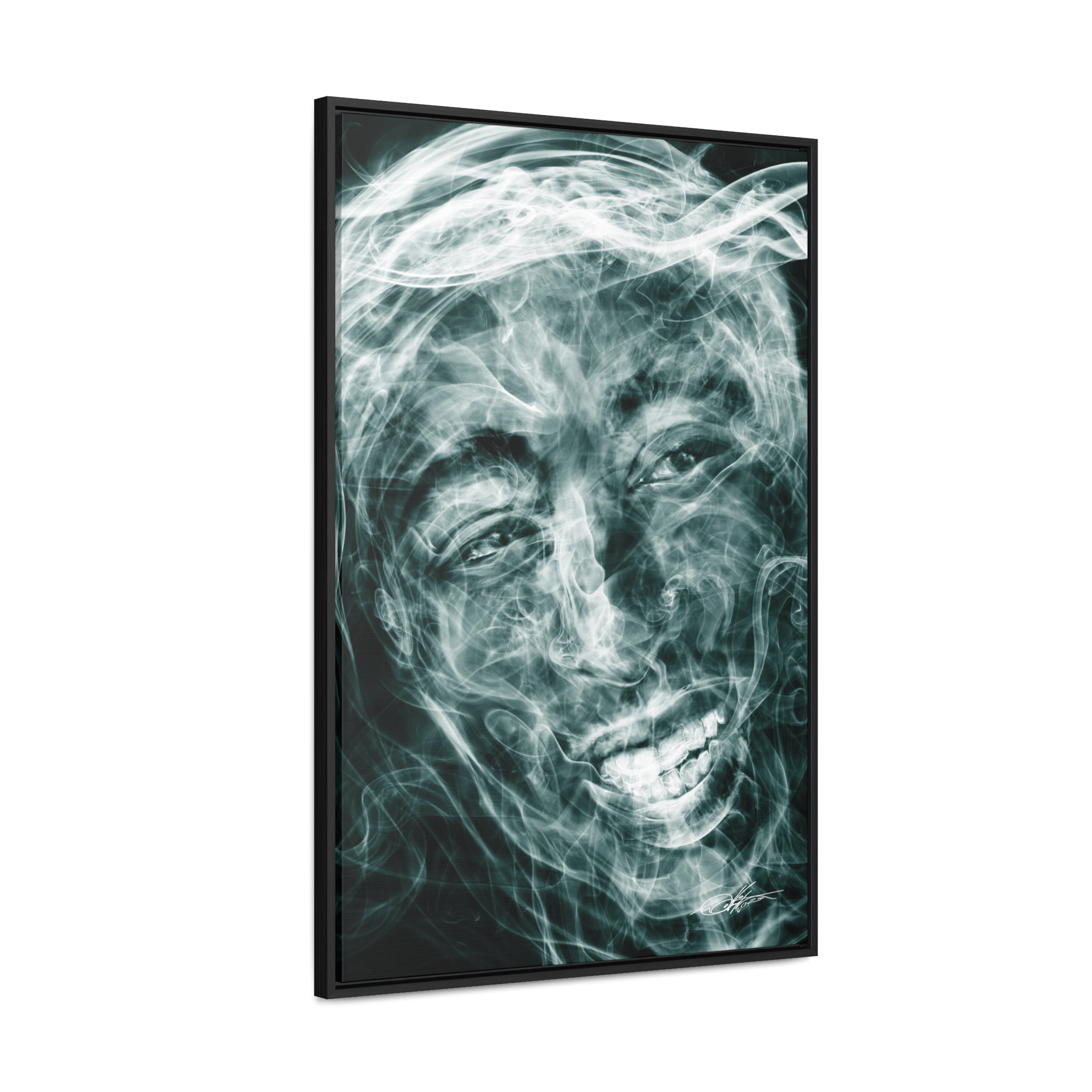 Smoking Legends PAC-1 Framed Canvas Wrap