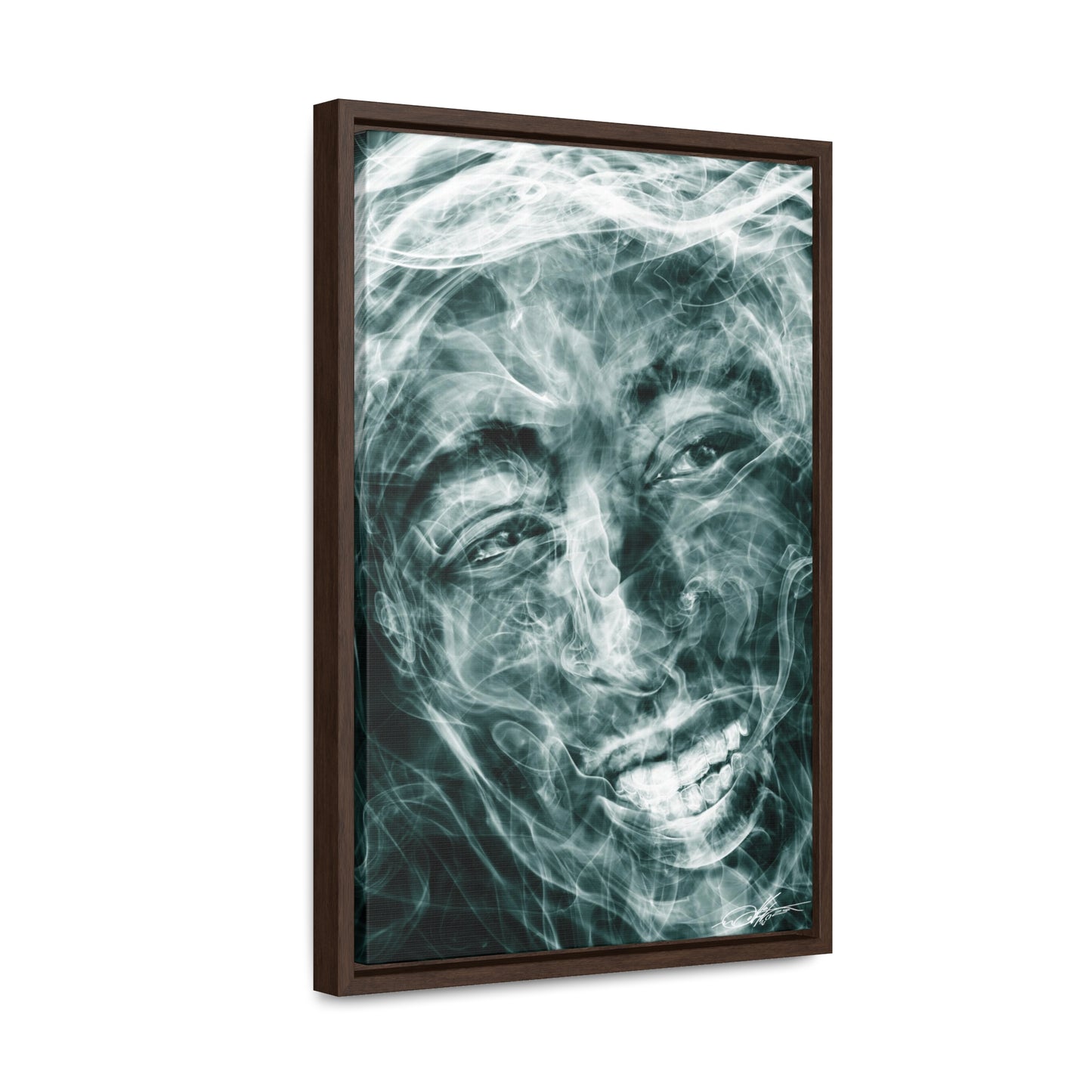 Smoking Legends PAC-1 Framed Canvas Wrap