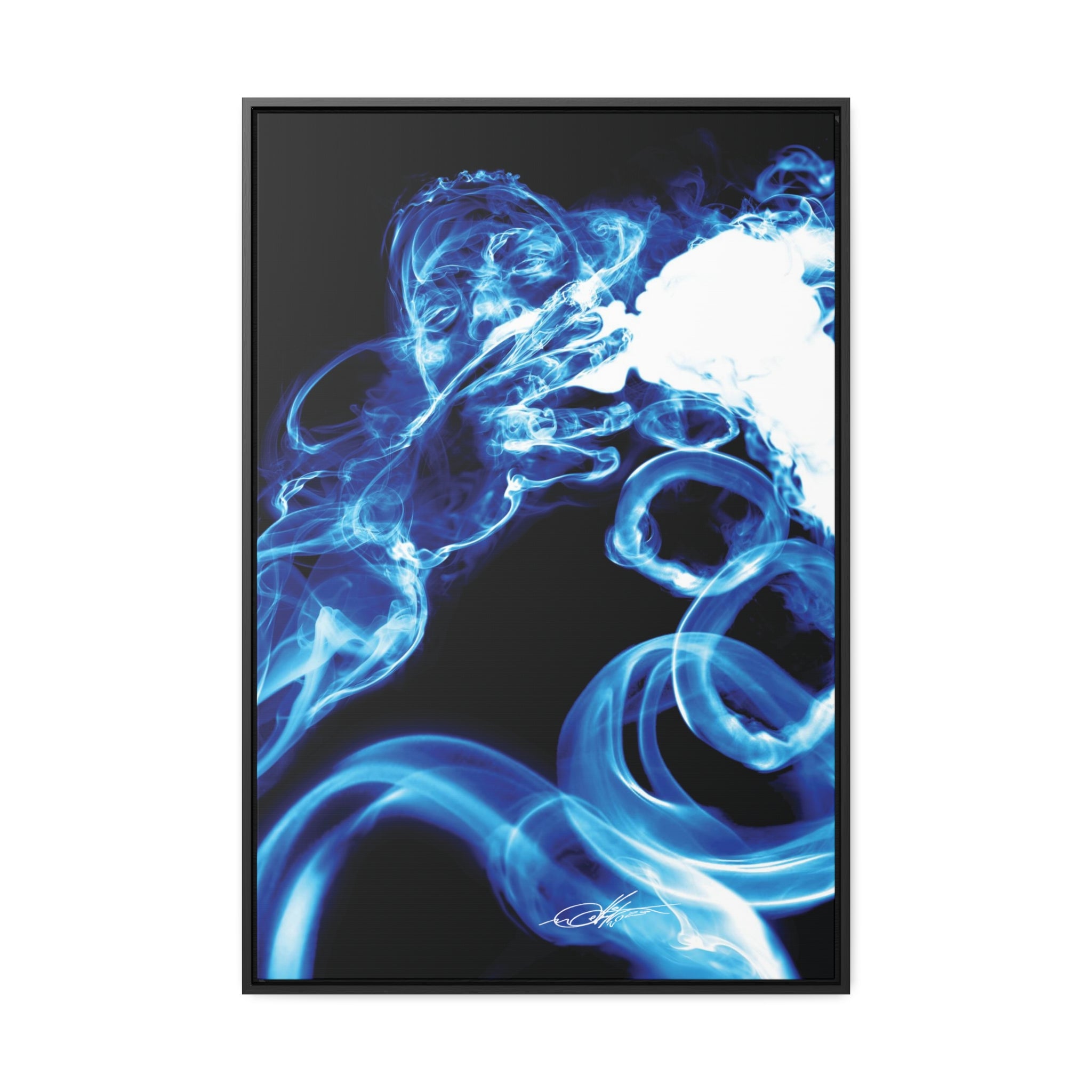 Smoking Legends BIG-1 Framed Canvas Wrap