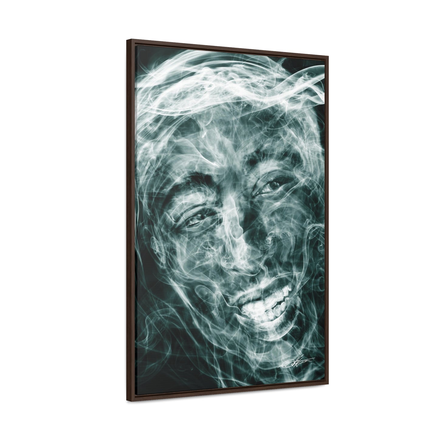 Smoking Legends PAC-1 Framed Canvas Wrap