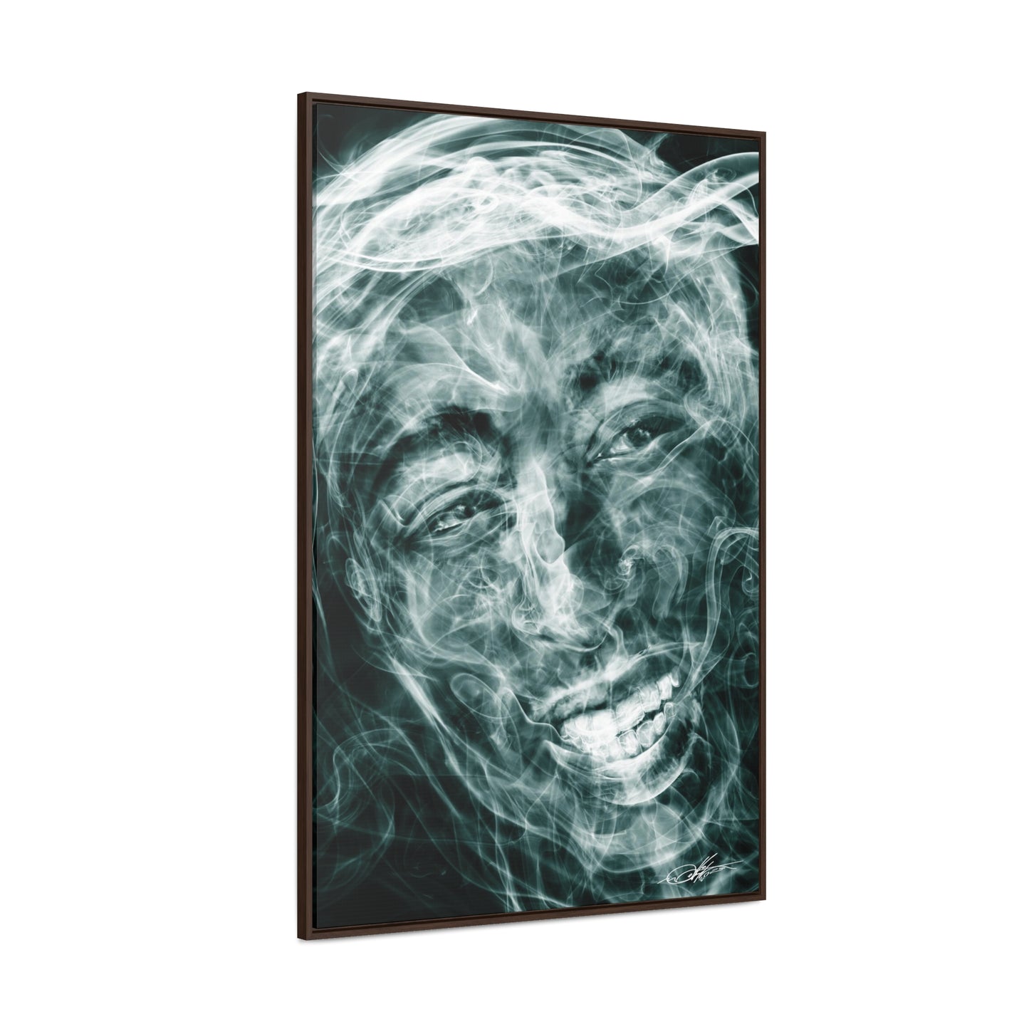 Smoking Legends PAC-1 Framed Canvas Wrap