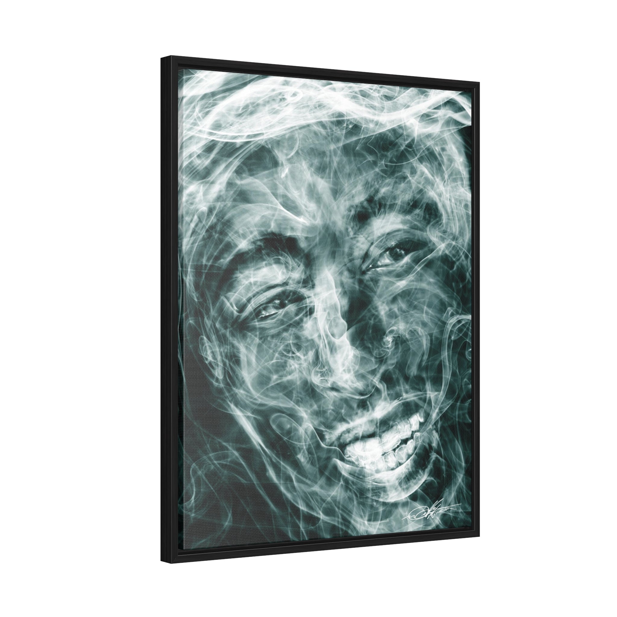 Smoking Legends PAC-1 Framed Canvas Wrap