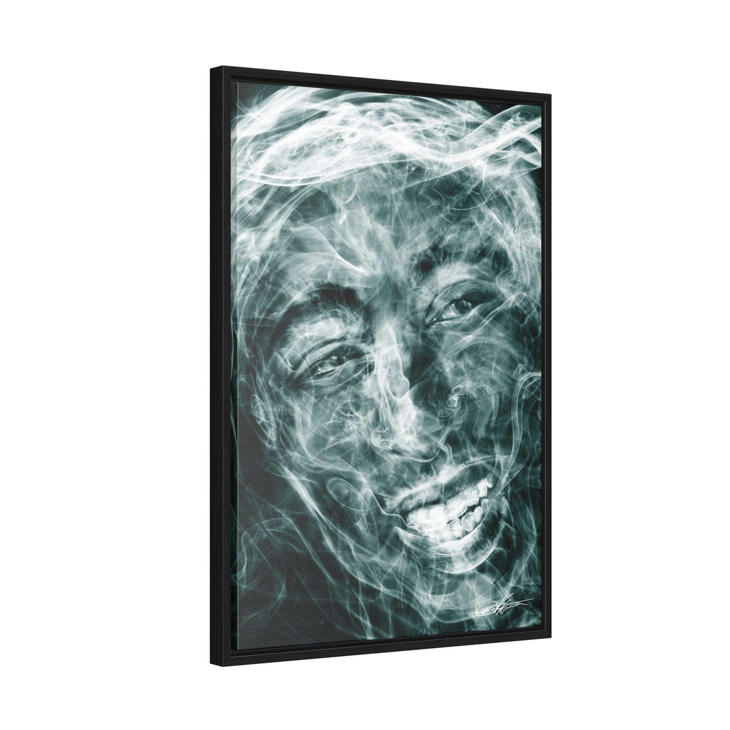 Smoking Legends PAC-1 Framed Canvas Wrap