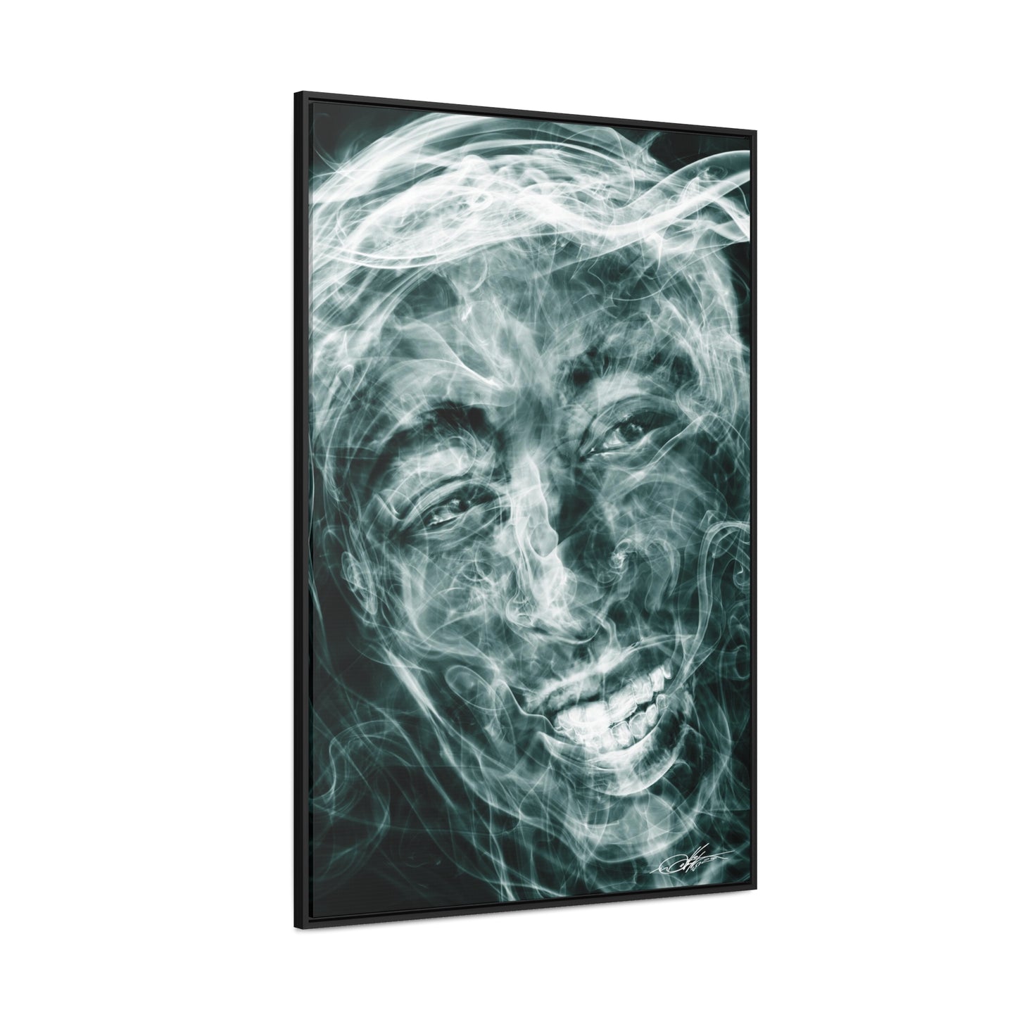 Smoking Legends PAC-1 Framed Canvas Wrap