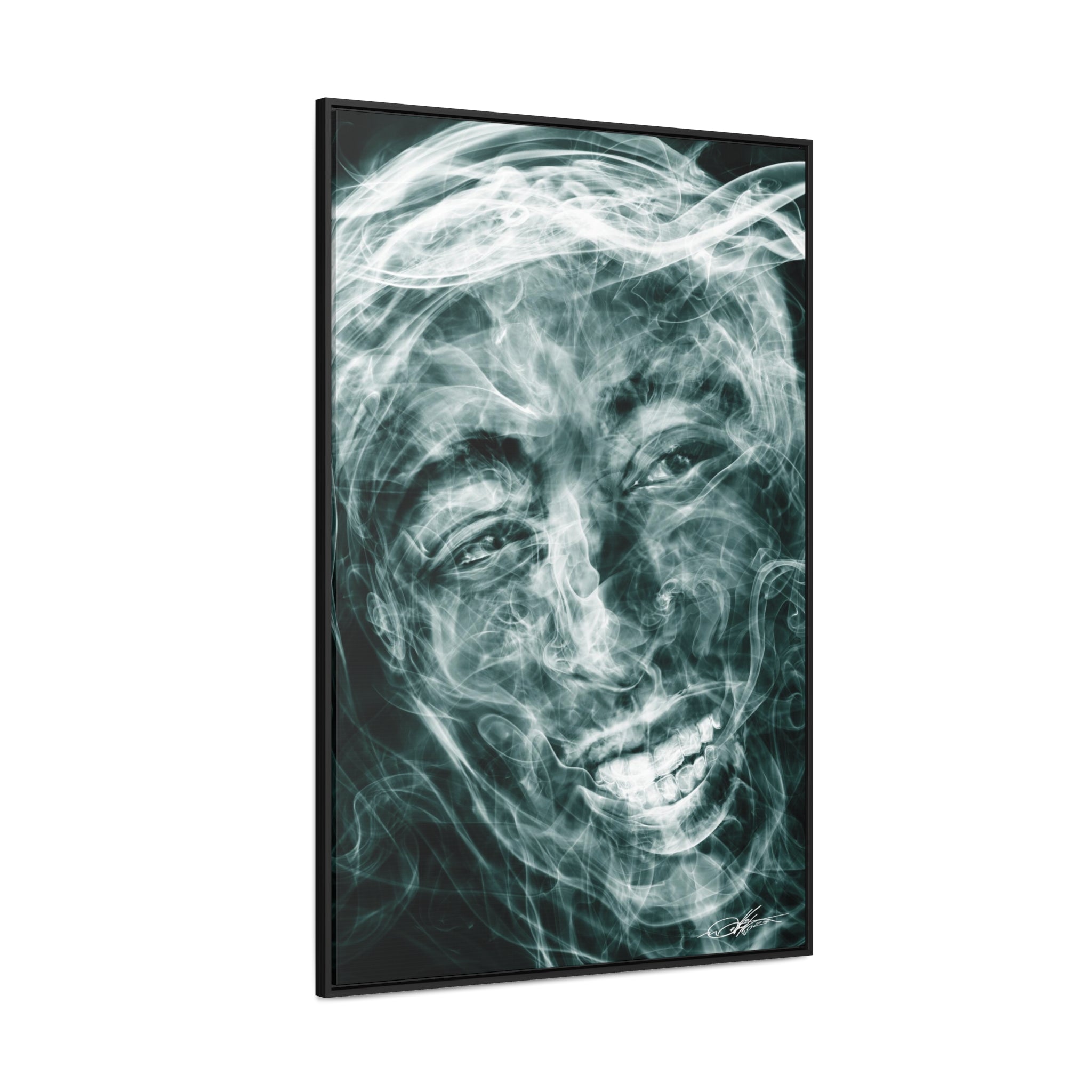 Smoking Legends PAC-1 Framed Canvas Wrap