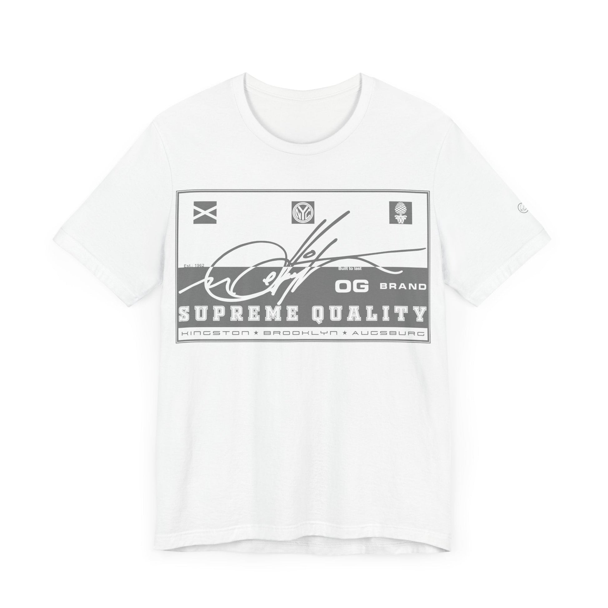 Wellington Unisex Jersey Short Sleeve Tee - City2CityWorld