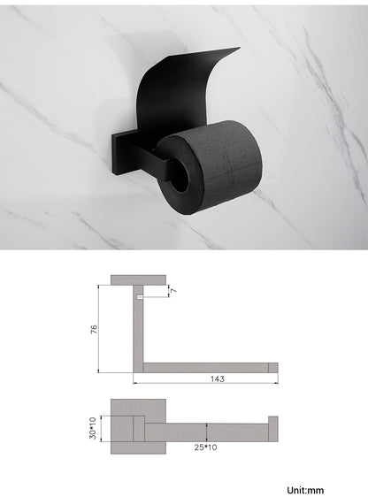 Stainless Steel Bathroom Accessories | Wall Hooks, Toilet Paper Holder, Towel Bars, Toilet Brush Holder