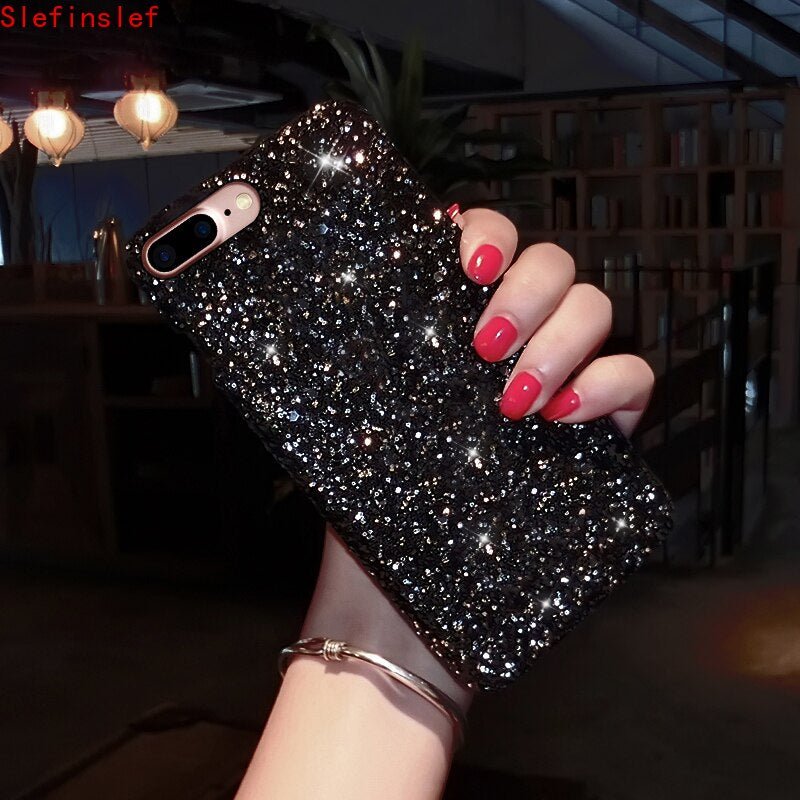 Bling, Bling iPhone Glitter Case | Hard Back iPhone Case - City2CityWorld