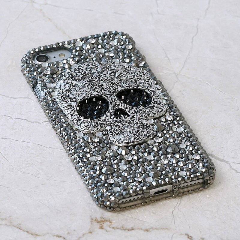 Cool Punk-Look Case | Spikes Studs Rivets Diamonds Bling Case For iPhone & Samsung Models - City2CityWorld