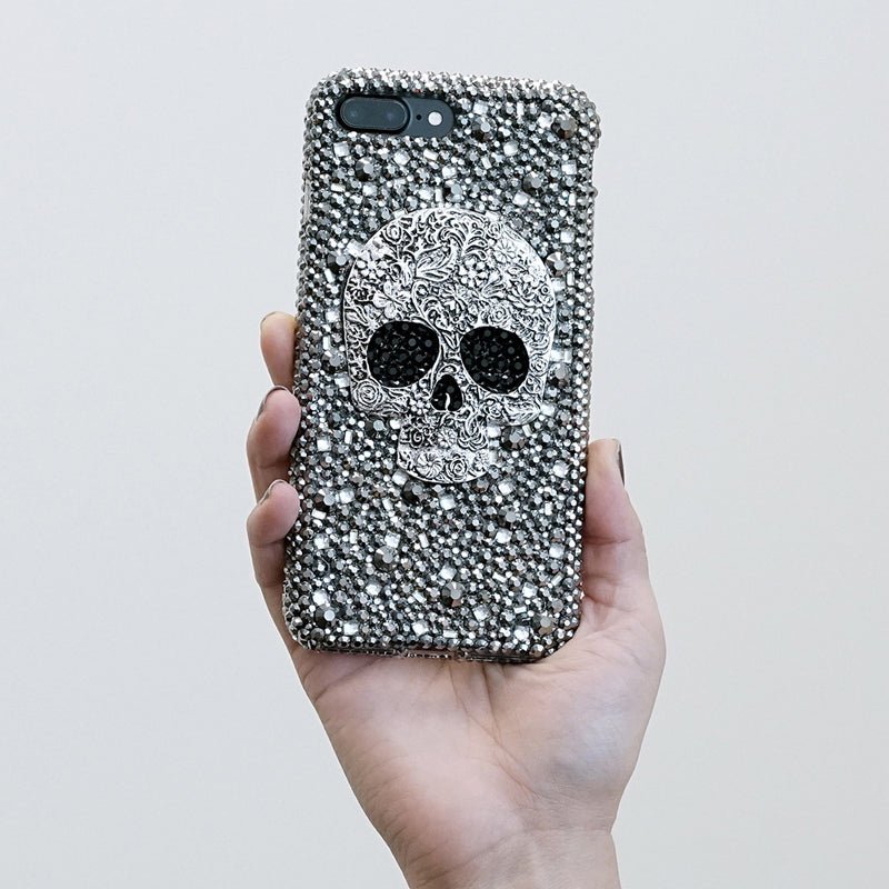 Cool Punk-Look Case | Spikes Studs Rivets Diamonds Bling Case For iPhone & Samsung Models - City2CityWorld
