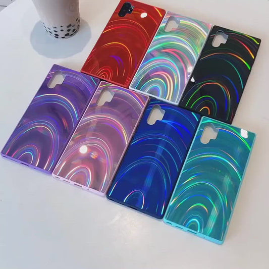 Holographic Prism Laser Case for Samsung Phones