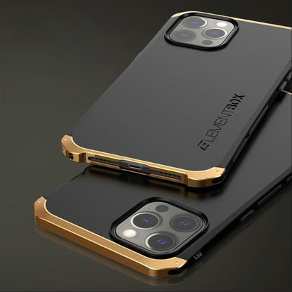 Elegant Armored Aluminum Case For iPhone 11 to 13Mini - City2CityWorld