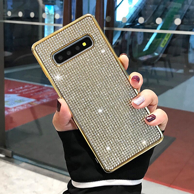 Fashion Diamond Case | Soft Cover Bling Rhinestone Phone Case For Samsung Models - City2CityWorld