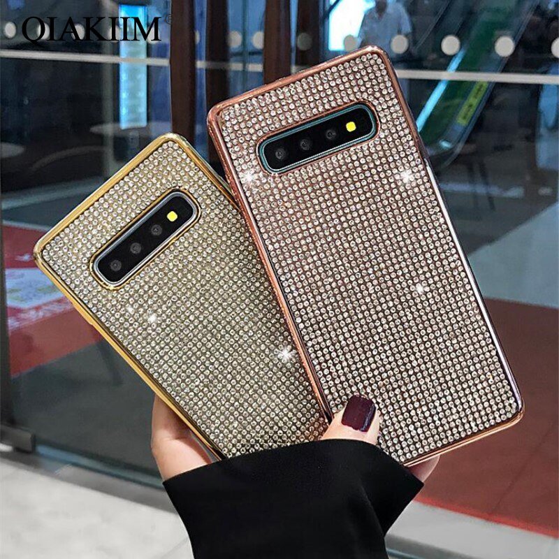 Fashion Diamond Case | Soft Cover Bling Rhinestone Phone Case For Samsung Models - City2CityWorld