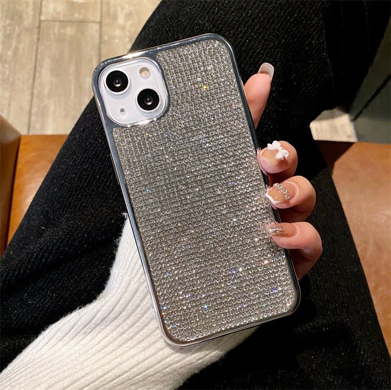 Fully Studded Diamond Phone Case For iPhone Models - City2CityWorld