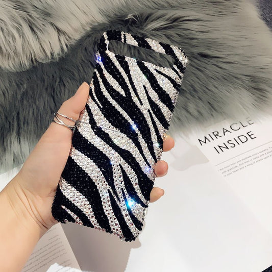 Handmade Diamond Zebra Phone Case For Samsung Models - City2CityWorld