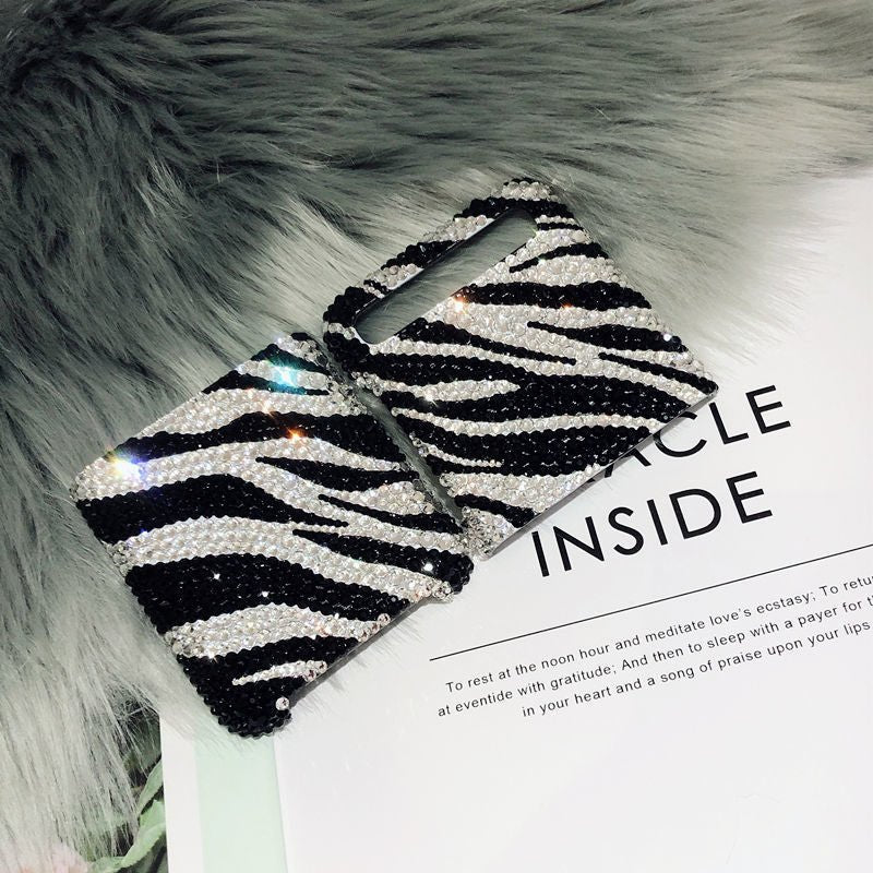 Handmade Diamond Zebra Phone Case For Samsung Models - City2CityWorld