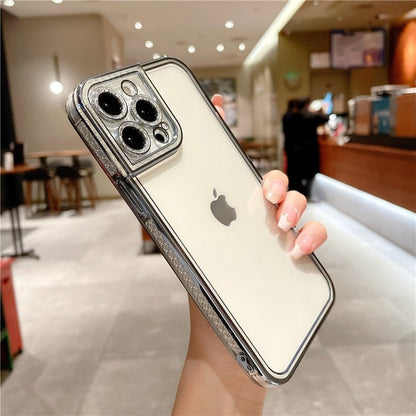 iPhone Luxury Electro Plated Case | Soft Transparent Silicone Case - City2CityWorld