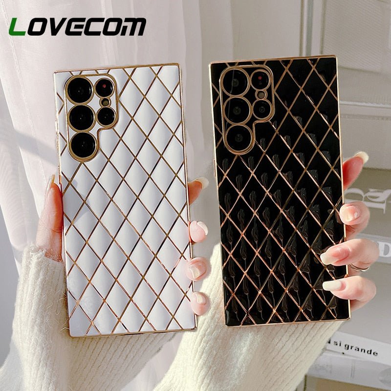 Luxury Electroplated Soft Phone Case For Samsung Phones - City2CityWorld