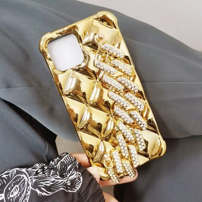 Luxury Glitter / Bling Rhinestone Case With Wrist Bracelet For Popular Phones - City2CityWorld