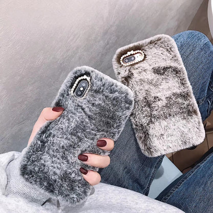 Luxury plush phone case - City2CityWorld