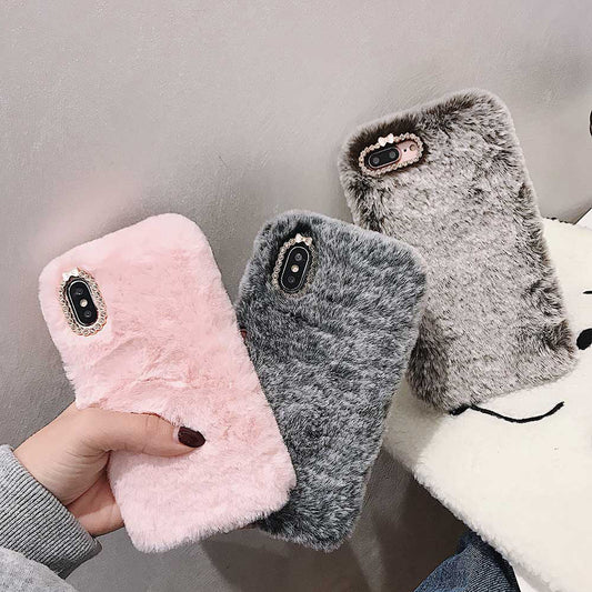 Luxury plush phone case - City2CityWorld