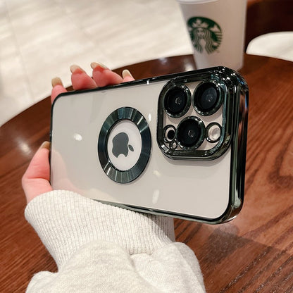 Luxury Transparent Silicone Case Incl Built in Lens Protector For iPhone 13 +++ - City2CityWorld