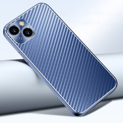 New iPhone Carbon Fibre Metal Phone Case - City2CityWorld