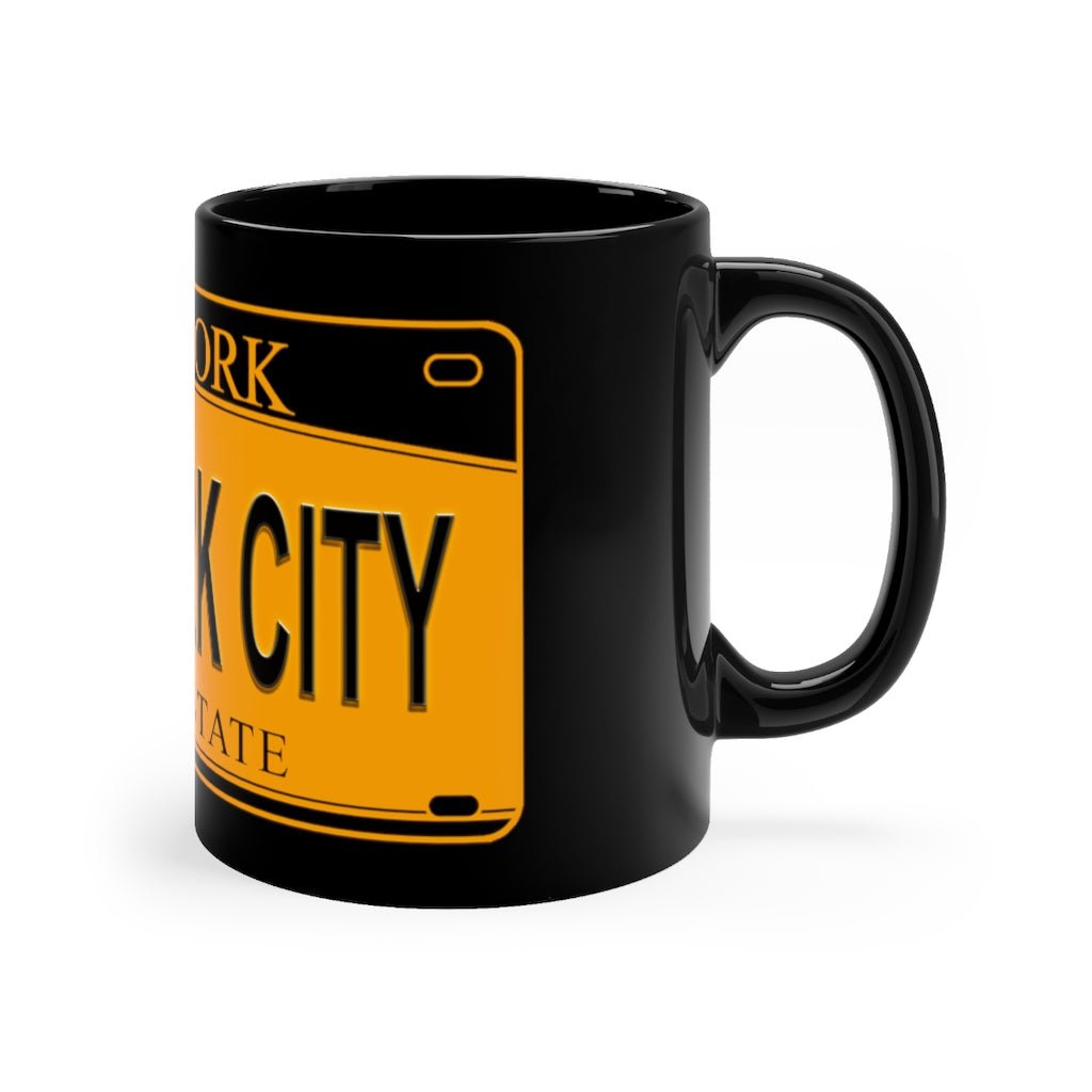 Nostalgic New York City Cup, NYC License Plate Coffee Cup, NYC Coffee Mug - City2CityWorld