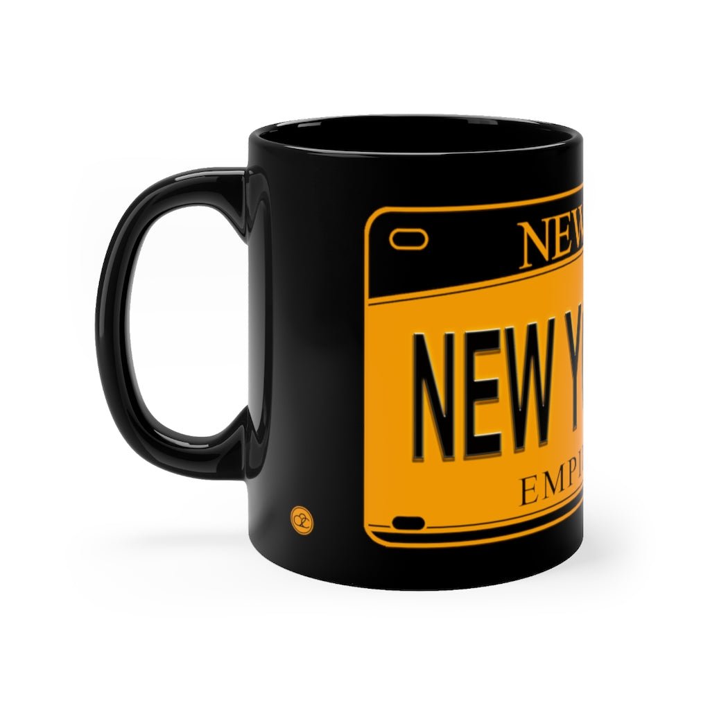 Nostalgic New York City Cup, NYC License Plate Coffee Cup, NYC Coffee Mug - City2CityWorld