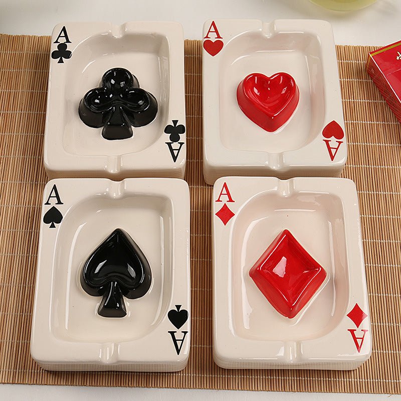 Playing Cards Ashtray | Novelty Ashtray - City2CityWorld