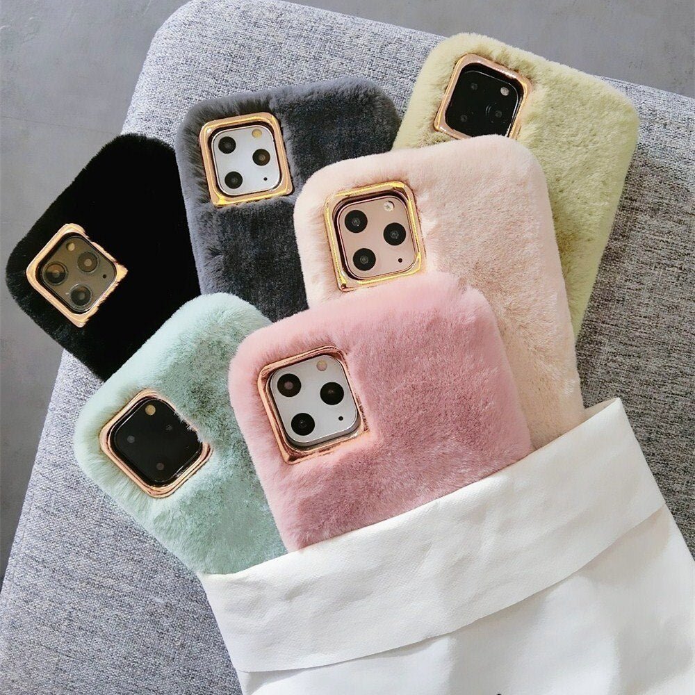 Rabbit plush phone case - City2CityWorld