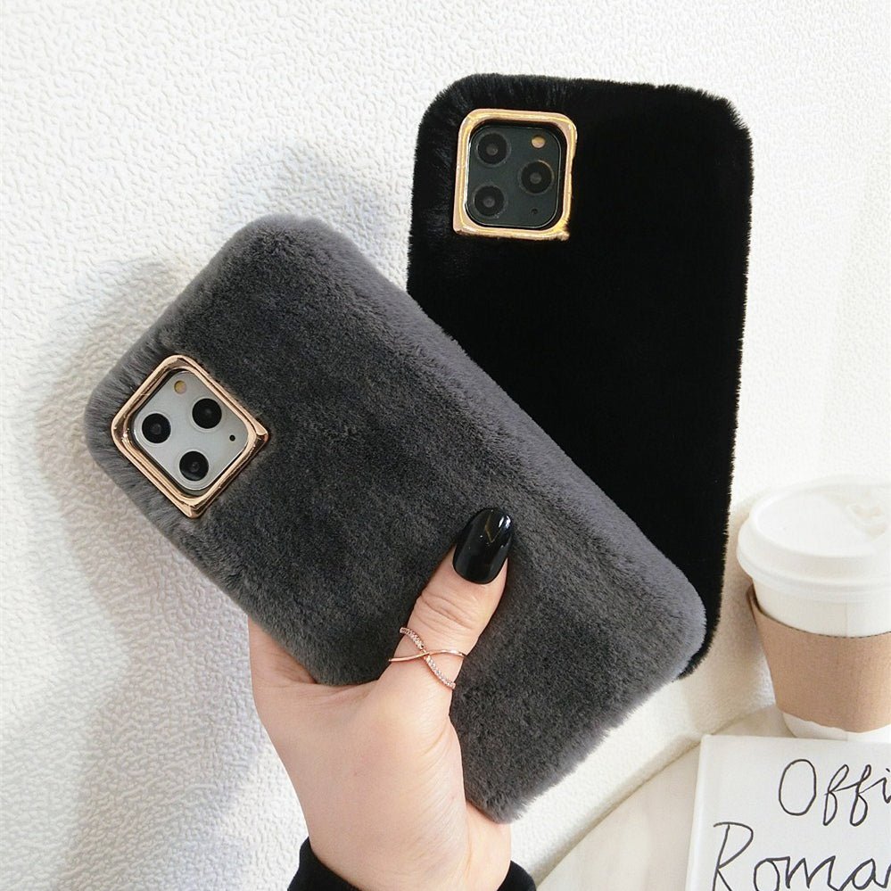 Rabbit plush phone case - City2CityWorld