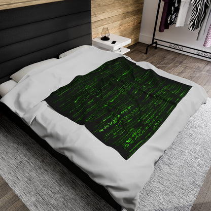 Rain Code Plush Blanket - City2CityWorld