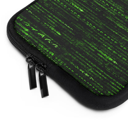 Red Pill Rain Code Laptop Sleeve - City2CityWorld