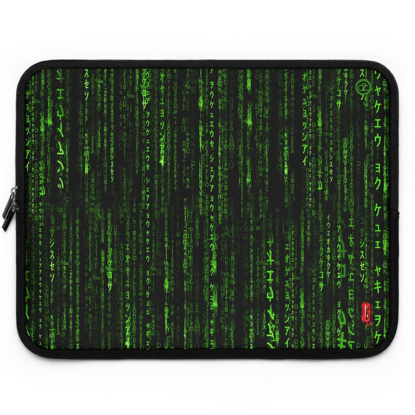 Red Pill Rain Code Laptop Sleeve - City2CityWorld