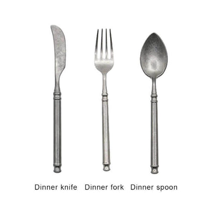 Retro Peeling-Stainless Steel Kitchen Flatware Set & Single Pieces - City2CityWorld