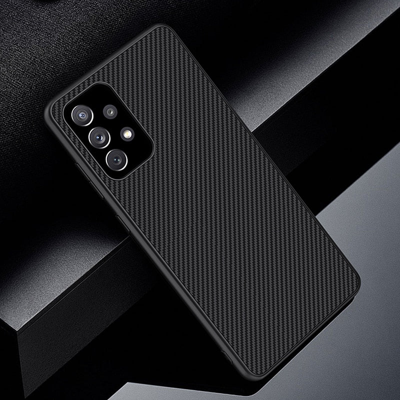 Samsung Carbon Fiber Case | Flexible Silicone Phone Case - City2CityWorld