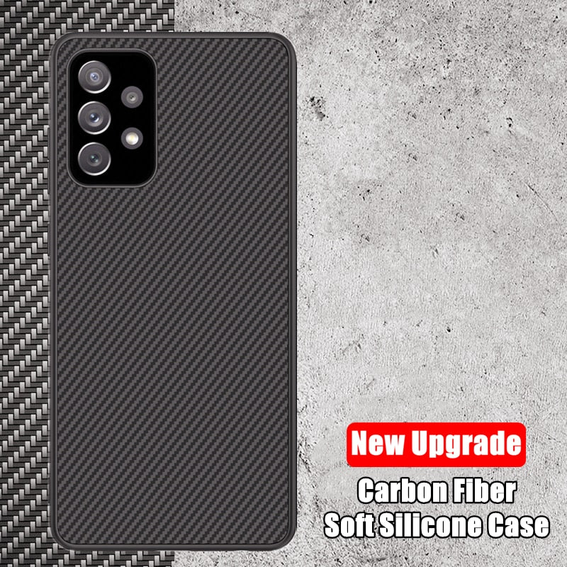 Samsung Carbon Fiber Case | Flexible Silicone Phone Case - City2CityWorld