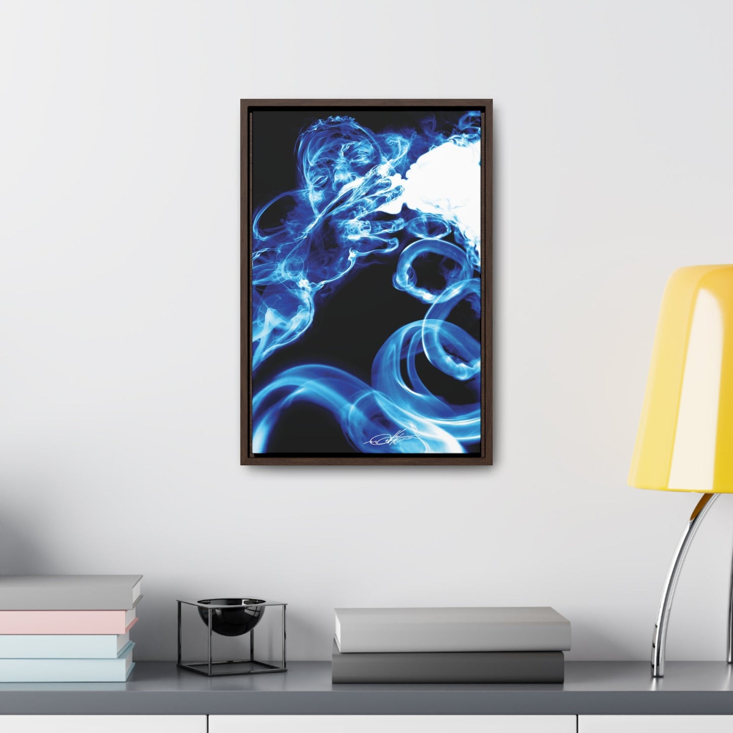 Smoking Legends BIG-1 Framed Canvas Wrap - City2CityWorld