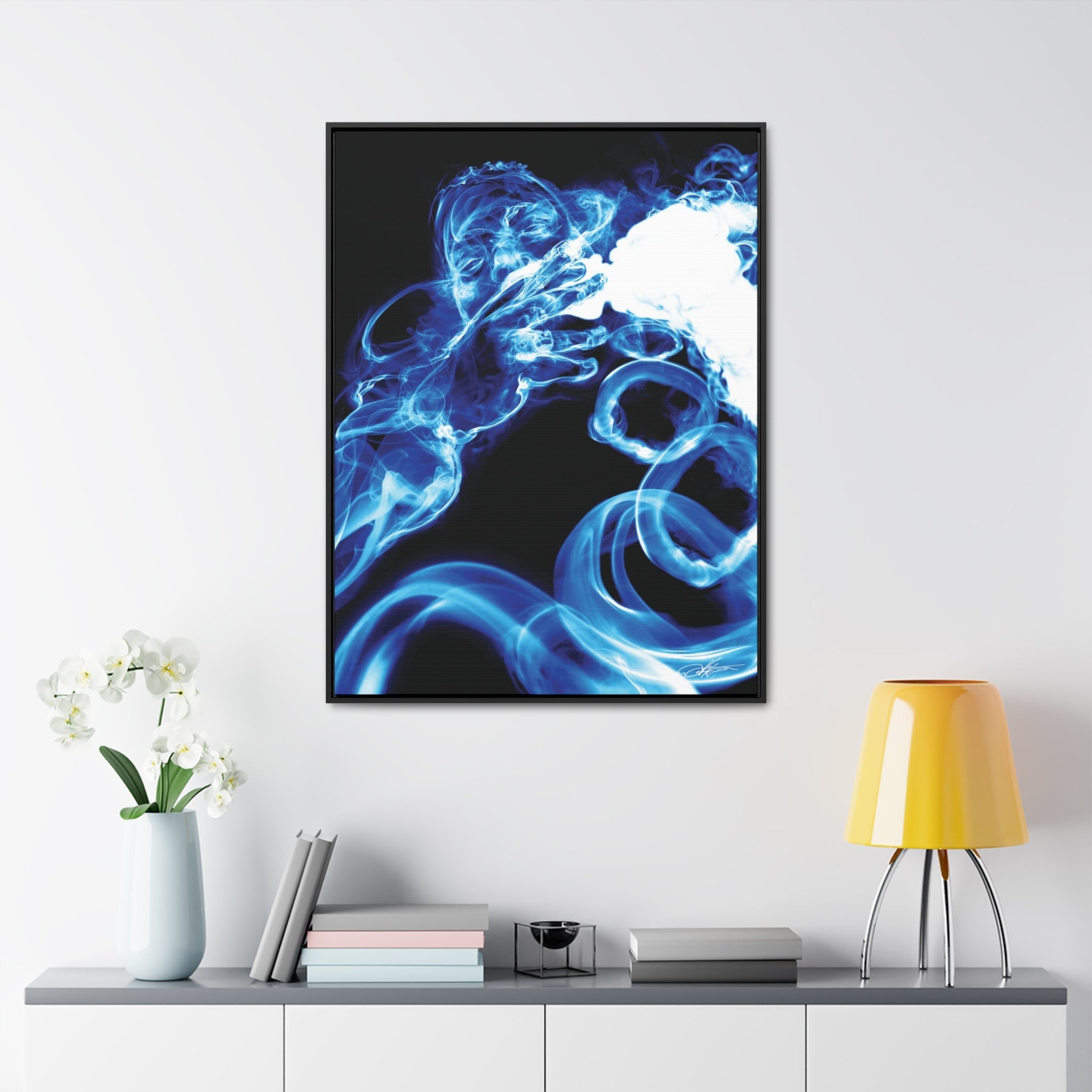 Smoking Legends BIG-1 Framed Canvas Wrap - City2CityWorld