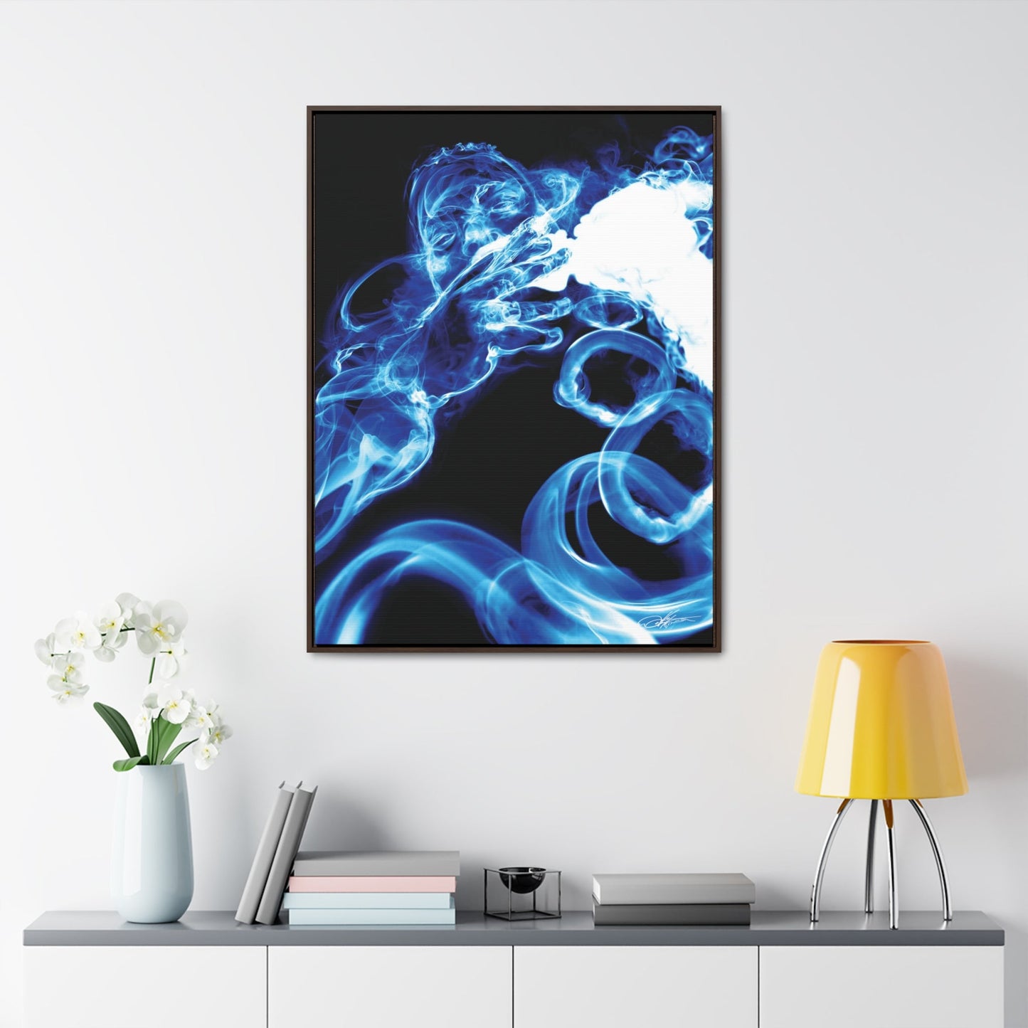 Smoking Legends BIG-1 Framed Canvas Wrap - City2CityWorld