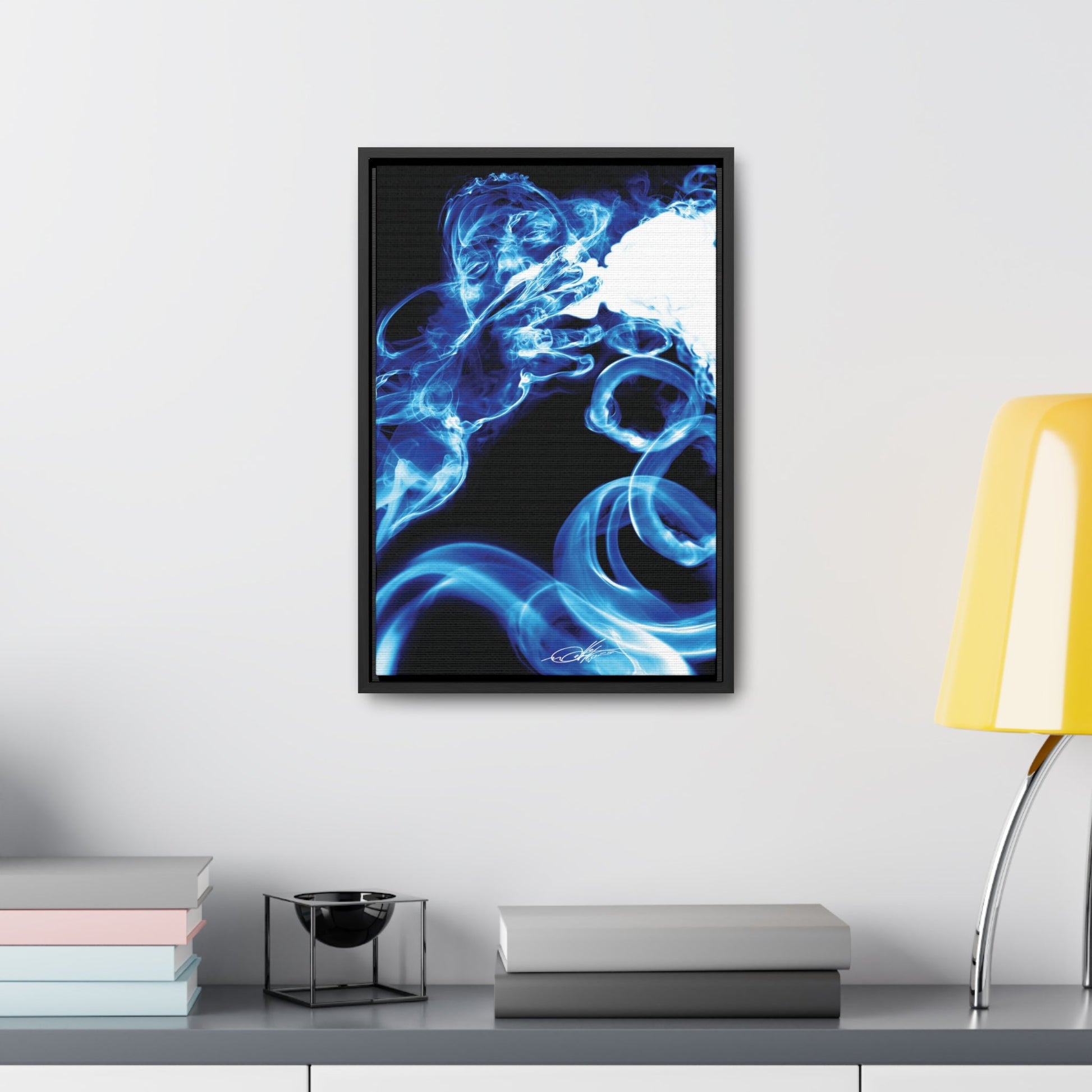 Smoking Legends BIG-1 Framed Canvas Wrap - City2CityWorld