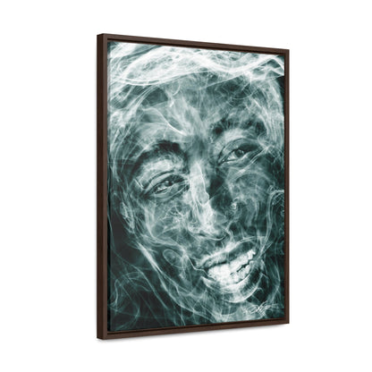 Smoking Legends PAC-1 Framed Canvas Wrap - City2CityWorld