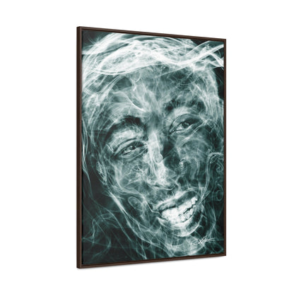 Smoking Legends PAC-1 Framed Canvas Wrap - City2CityWorld