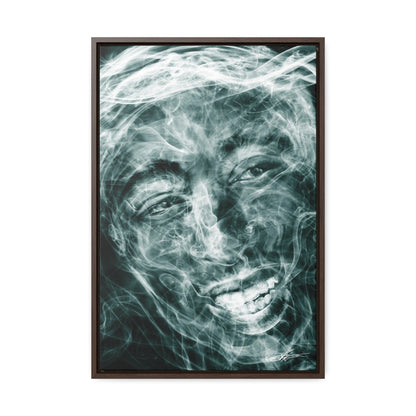 Smoking Legends PAC-1 Framed Canvas Wrap - City2CityWorld
